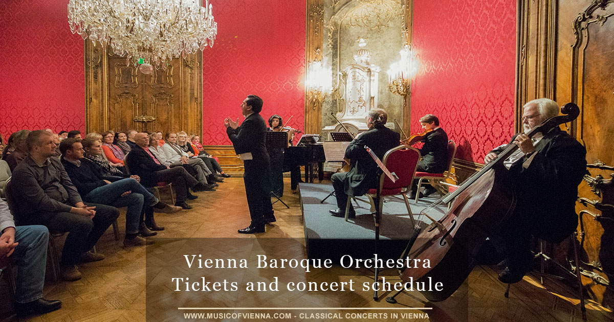 Tickets and concert schedule - Vienna Baroque Orchestra concerts